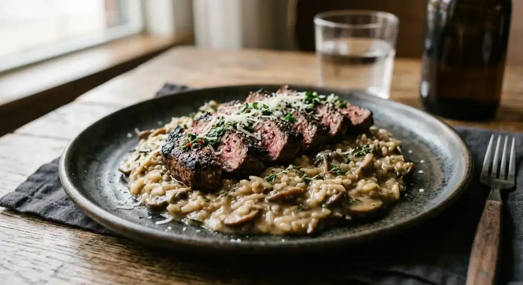 mushroom-rissotto