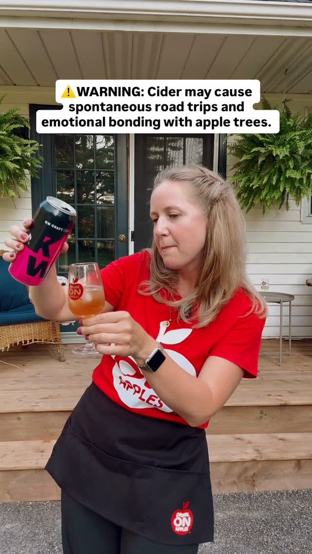 Instagram post from drinkontarioapples. This post is in position 5.