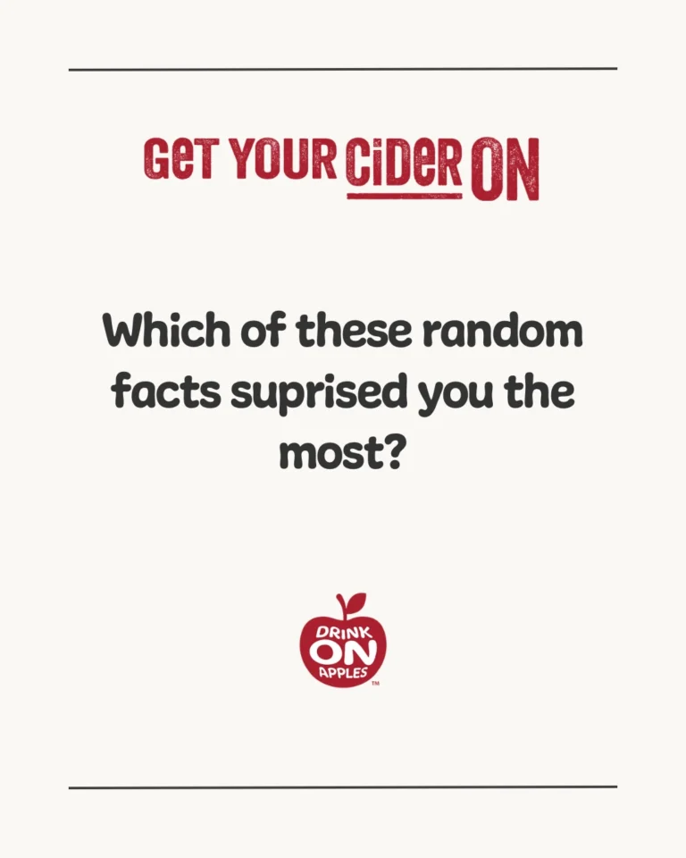 Instagram post from drinkontarioapples. This post is in position 8.