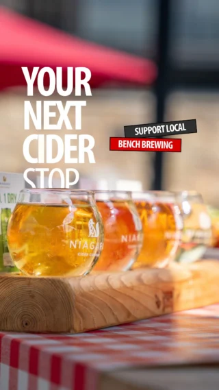Instagram post from drinkontarioapples. This post is in position 1.