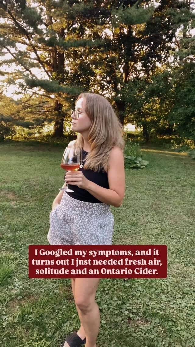 Instagram post from drinkontarioapples. This post is in position 4.