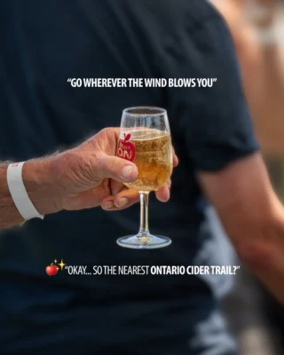 Instagram post from drinkontarioapples. This post is in position 4.
