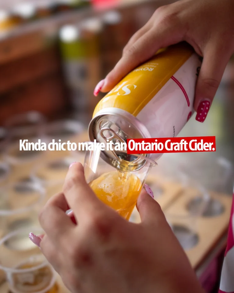 Instagram post from drinkontarioapples. This post is in position 3.