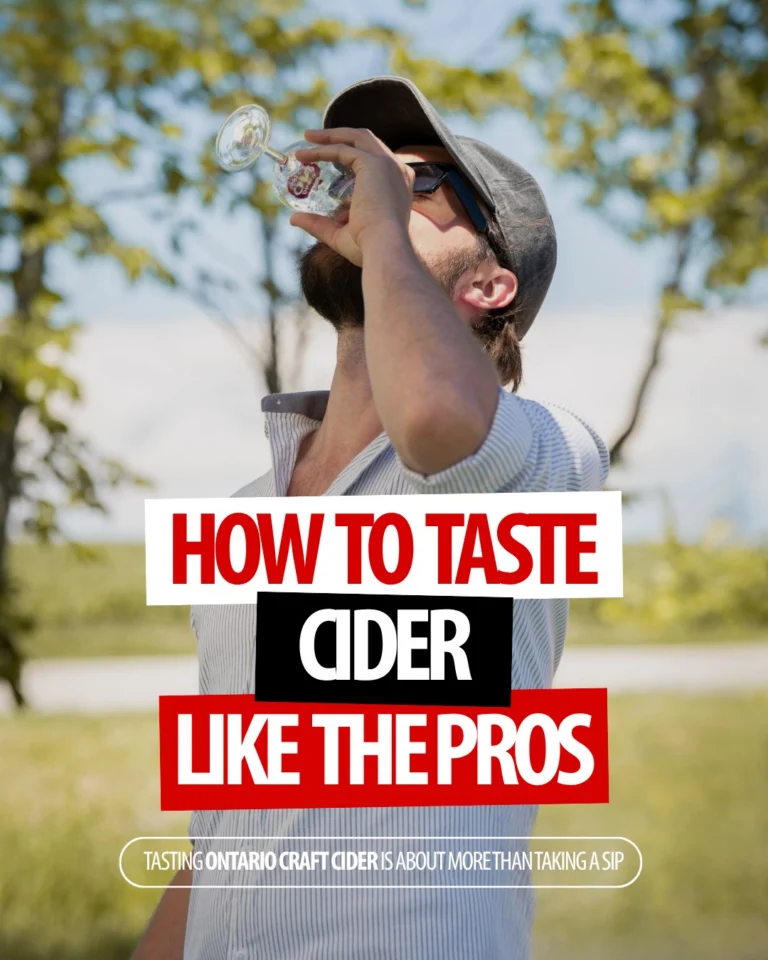 Instagram post from drinkontarioapples. This post is in position 0.